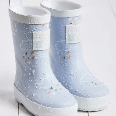 Grass & Air Colour-Revealing Wellies - Navy - 4 UK — image 4