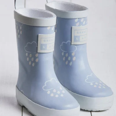 Grass & Air Colour-Revealing Wellies - Navy - 4 UK — image 7