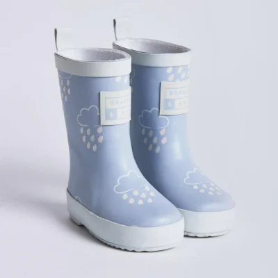 Grass & Air Colour-Revealing Wellies - Navy - 4 UK — image 8