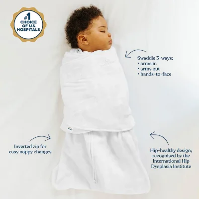 HALO SleepSack Swaddle Midnight Moons Baby Sleeping Bag, 1.5 Tog — image 6