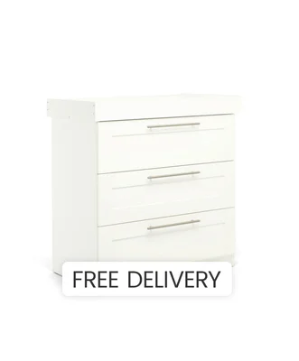 Hampden Nursery Dresser Changer - White