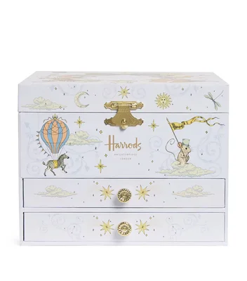 Harrods Printed Musical Jewellery Box - Default