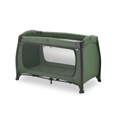Hauck Play N Relax Center Travel Cot - Green / yes