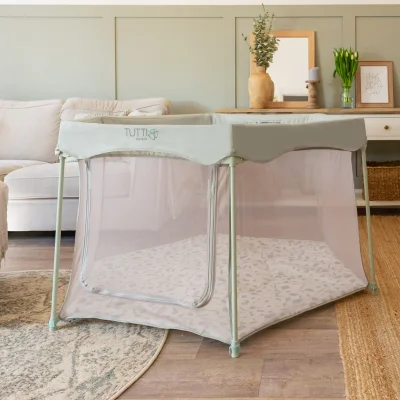 Hexa Playpen – Leaf / Terrazzo