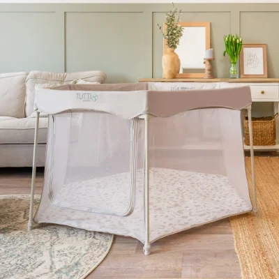 Hexa Playpen – Mushroom / Terrazzo