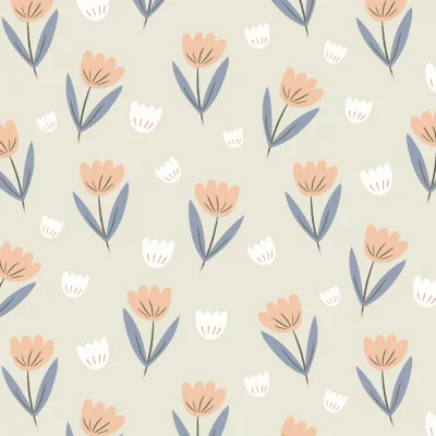 Hibou Design Fleur Wallpaper