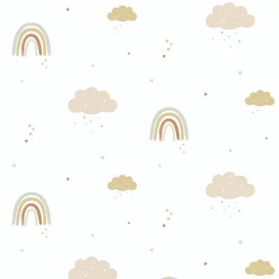 Hibou Design Rainbows Wallpaper