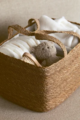 Seagrass changing bag - Beige