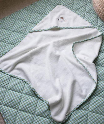 Hooded Towel - Baby - Little Farm