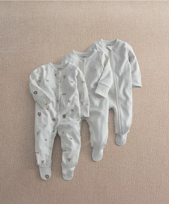 Horoscope Sleepsuits (Pack of 3) - Newborn