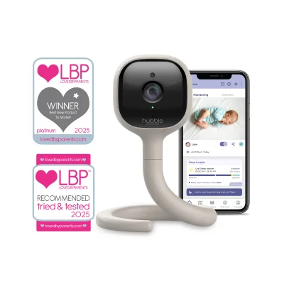 Hubble Go Baby AI Smart Cam - White