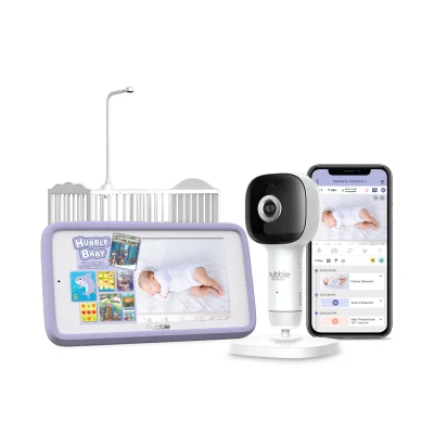 Hubble SkyVision AI Pro Baby Monitor - White