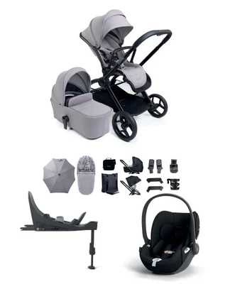iCandy Core 2 Pushchair Bundle With Cybex Cloud T+ Car Seat & Base - Sandstone