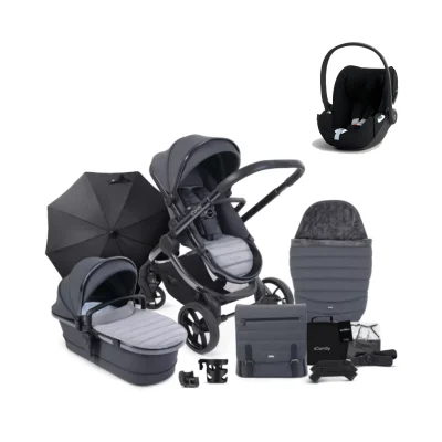 iCandy Peach 7 Bundle with Cybex Cloud T Plus i-Size Car Seat