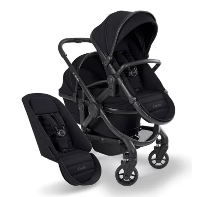 iCandy Peach 7 Double Pushchair - Black