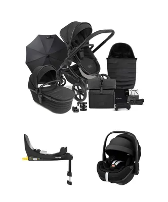 ICandy Peach 7 STUDIO Complete Bundle and Pebble 360 Pro Car Seat & Base - Black