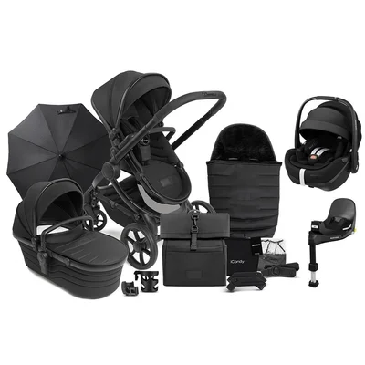 iCandy Peach 7 Studio Complete Travel System with Pebble 360 Pro 2 - Black