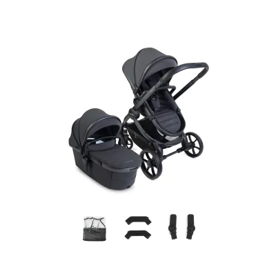 iCandy Peach 8 2in1 Combo Pushchair Bundle - Grey
