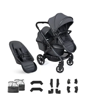 iCandy Peach 8 Double Complete Bundle - Black - Black