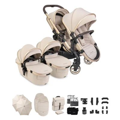 iCandy Peach 8 Editions Twin Complete Bundle - Biscotti