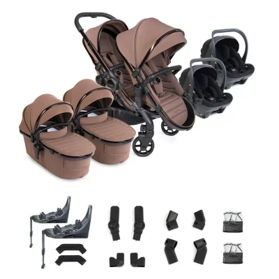 iCandy Peach 8 Editions Twin with Cocoon 360 and Base - Coco