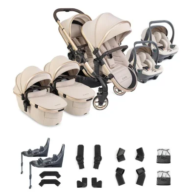 iCandy Peach 8 Editions Twin with Cocoon 360 and Base