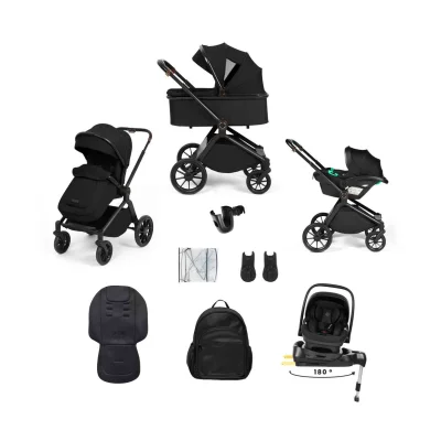 Ickle Bubba Altima 12 Piece Travel System with i-Size Nimbus Car Seat & Spin Isofix Base