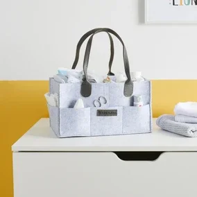 Ickle Bubba Nappy Caddy - Grey