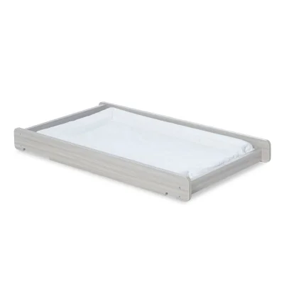 Ickle Bubba Pembrey Cot Top Changer-Ash Grey