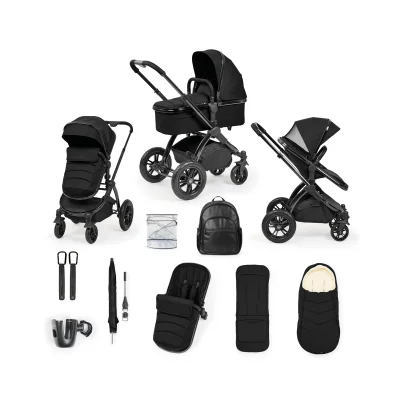 Ickle Bubba Stomp Luxe Elements 12 Piece Pram System - Forest