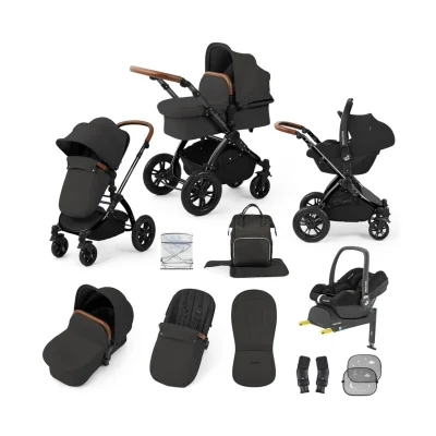 Ickle Bubba Stomp Luxe ISIZE Travel System with Maxi Cosi Cabriofix & Isofix Base