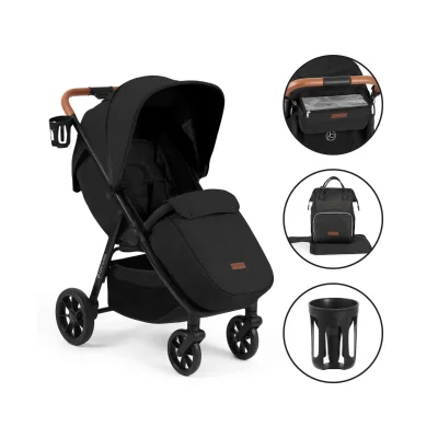 Ickle Bubba Stomp Stride Prime Stroller - Midnight