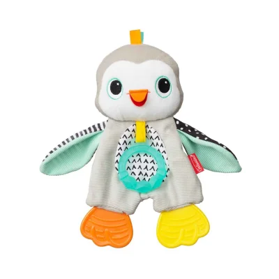 Infantino Cuddly Teether Penguin