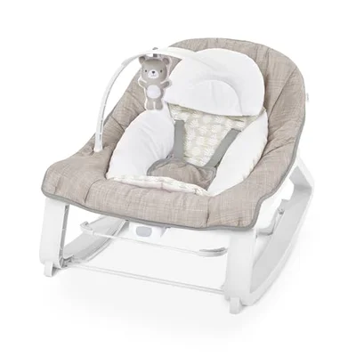 Ingenuity Keep Cozy 3-in-1 Grow with Me Bounce and Rock Seat