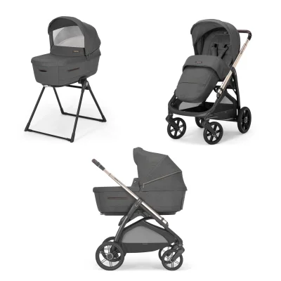 Inglesina Aptica 2in1 Pram System – Velvet Grey - Beige