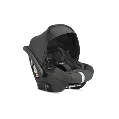 Inglesina Darwin Infant Recline i-Size Group 0+ Car Seat - Magnet Grey - Beige