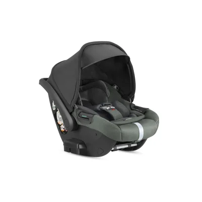 Inglesina Darwin Infant Recline i-Size Group 0+ Car Seat - Taiga Green - Beige