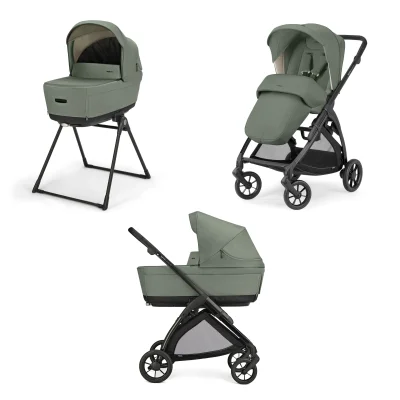 Inglesina Electa 2in Pram System – Murray Green - Beige
