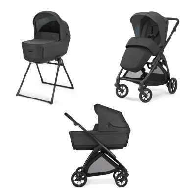 Inglesina Electa 2in Pram System – Upper Black - Beige