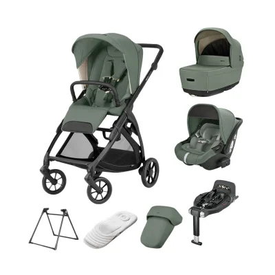 Inglesina Electa Travel Quattro System – Murray Green - Beige