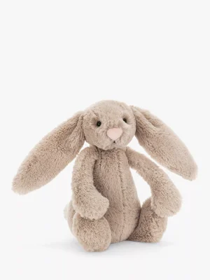 Jellycat Bashful Bunny Soft Toy, Beige