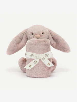 Jellycat Bashful Luxe Rosa Bunny Soother in Purple (34 CM)