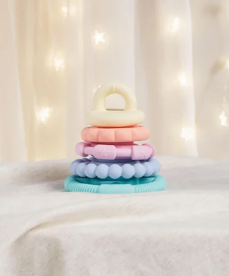 Jellystone Designs Rainbow Stackers & Teether - Multi