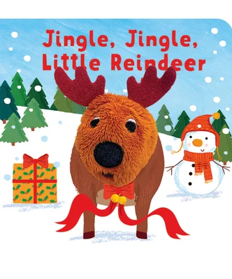 Jingle Jingle Little Reindeer Chunky Book - Off White