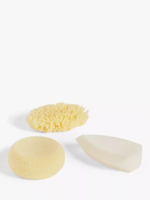 John Lewis Baby Bathing Sponge Selection, Pack of 3 - Default