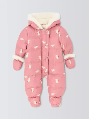 John Lewis Baby Bunny Snowsuit