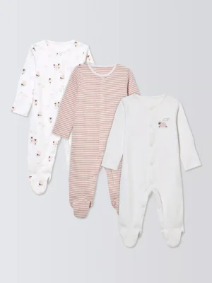 John Lewis Baby Sheep Sleepsuits