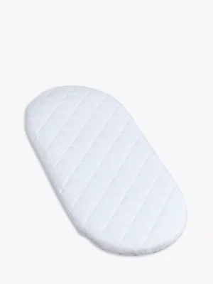 John Lewis Premium Fibre Moses Basket Mattress, 74 x 28cm - Default