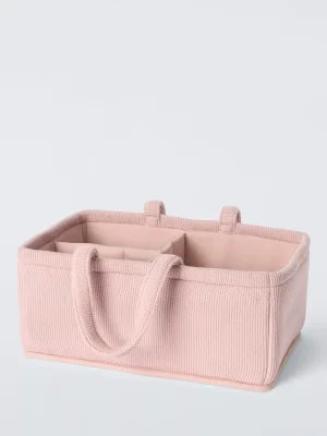 John Lewis Storage Caddy, Pink