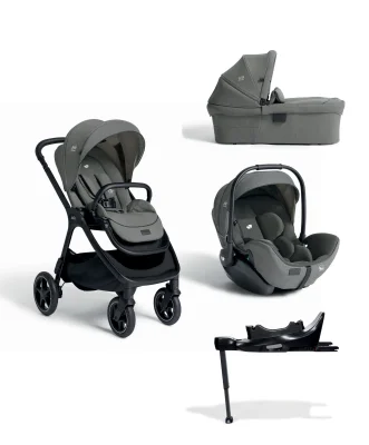 Joie finiti™ 4in1 Signature Pushchair Bundle With Joie I-Level Pro Car Seat (4 Pieces) - Evergreen